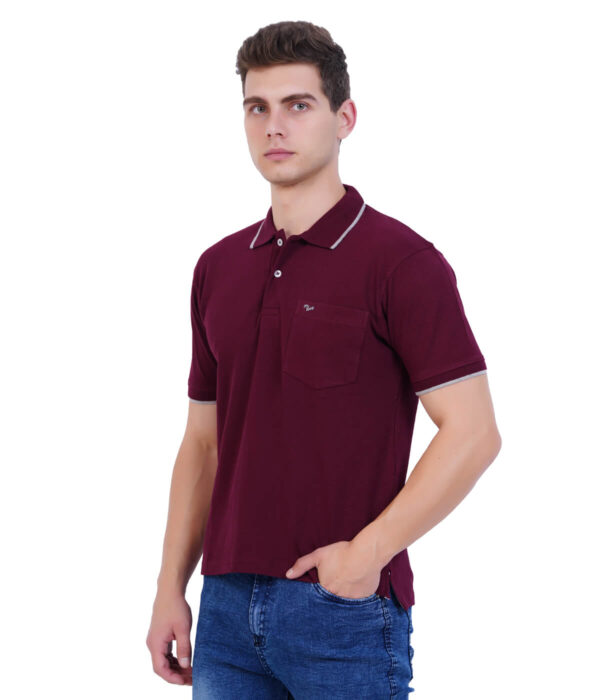 MT-CS-02 Mens Polo Shirts (Pocket) - Image 3