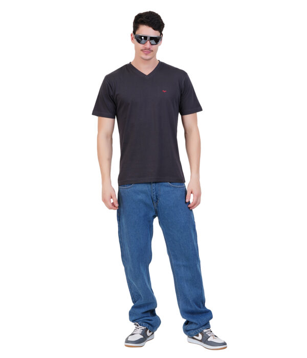 MT-TS-03 Mens V-Neck Navy - Image 5