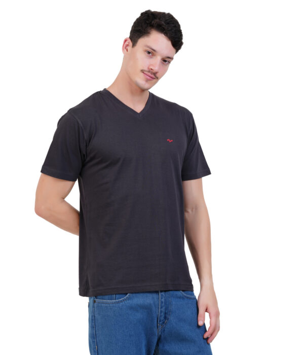 MT-TS-03 Mens V-Neck Navy - Image 2